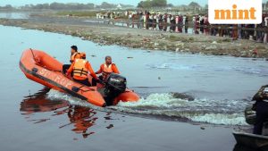 Mathura tragedy: Tourist boat capsizes in Yamuna after colliding with floating pontoon; 10 killed, several missing